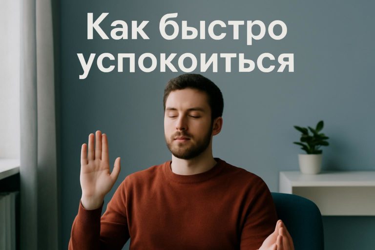 Как быстро успокоиться: 7 техник, которые можно применить дома, на работе и в дороге