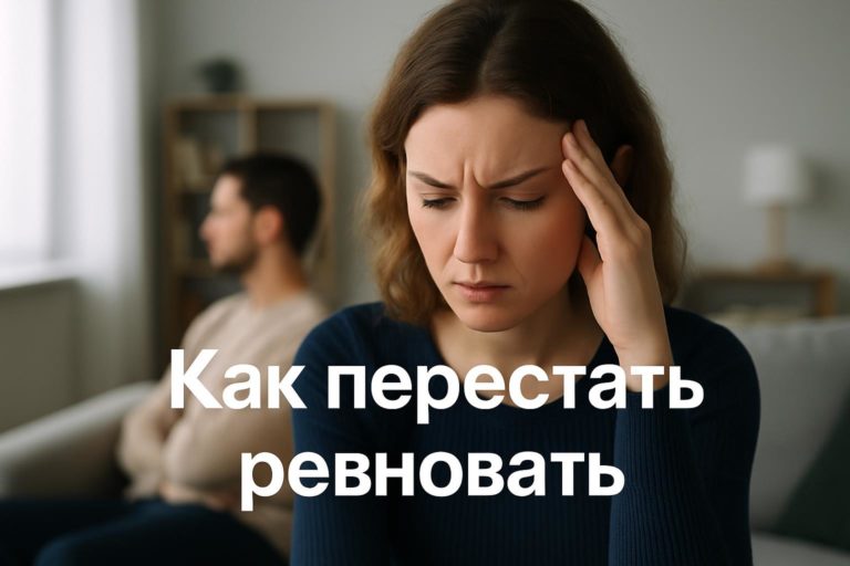Как перестать ревновать: работа с тревогой, контролем и страхом потери