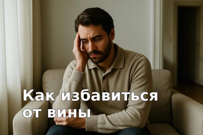 Как избавиться от чувства вины: отличить ответственность от самонаказания