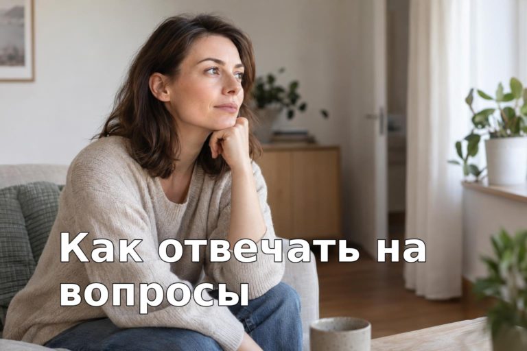 Как отвечать на бестактные вопросы: сохранение границ и уверенное поведение в сложных ситуациях