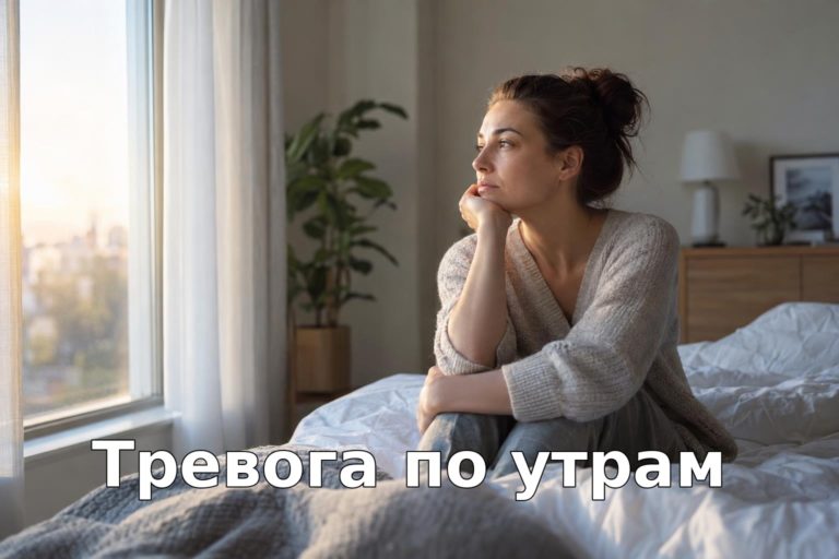 Почему тревога усиливается по утрам: причины, практические шаги и когда стоит обратиться за помощью